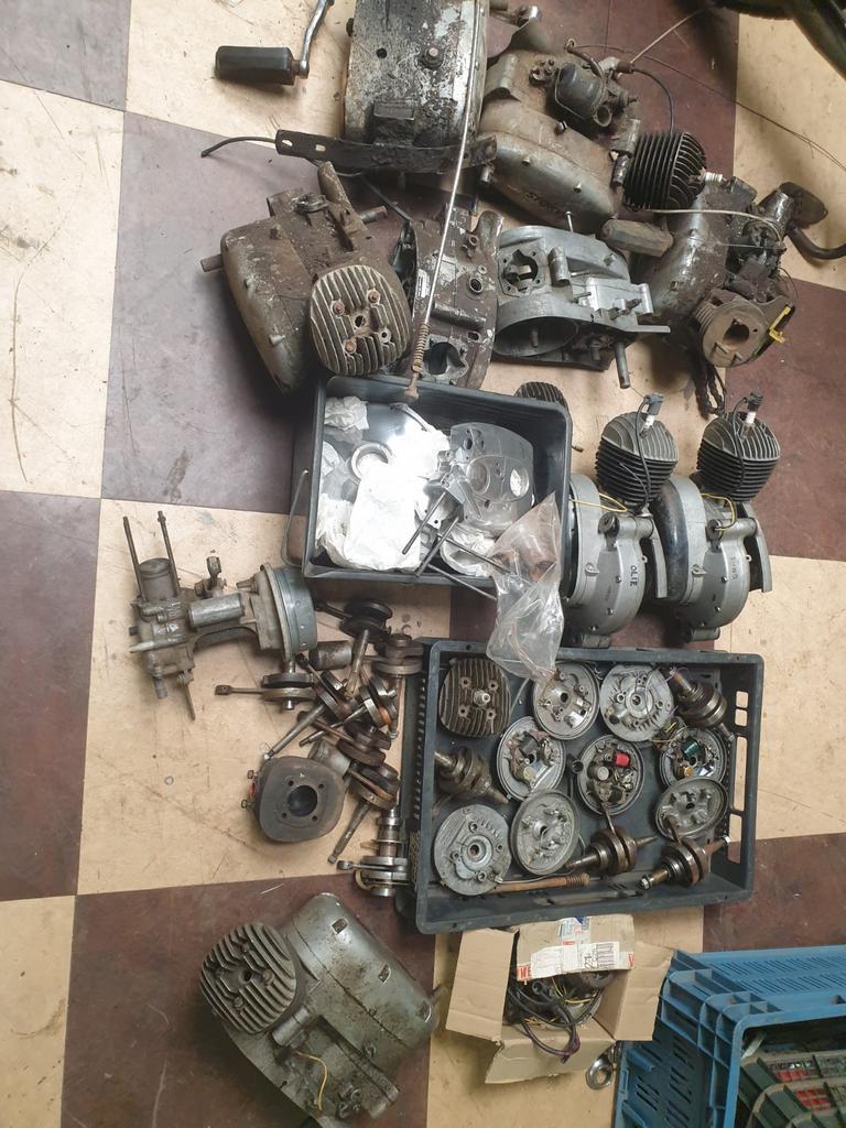 Partij Berini blokken, Fietsen en Brommers, Brommeronderdelen | Oldtimers, Ophalen of Verzenden, Gebruikt, Blok, Overige merken