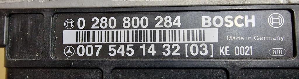 Mercedes M103 Motorregeleenheid Bosch 0280800284, Ophalen of Verzenden