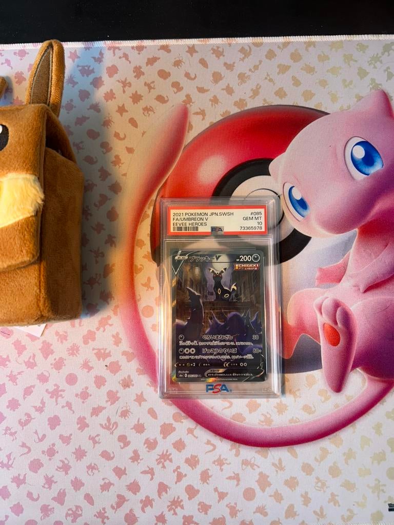 Umbreon V 085/069 PSA 10, Hobby en Vrije tijd, Verzamelkaartspellen | Pokémon, Ophalen of Verzenden, Nieuw, Losse kaart, Foil