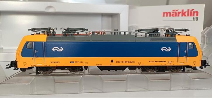 Märklin 36629 locomotief serie E 186 van NS (vol geluid)., Hobby en Vrije tijd, Modeltreinen | H0, Zo goed als nieuw, Locomotief