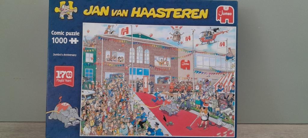 Jan v Haasteren Jumbo's Anniversary, Ophalen, 500 t/m 1500 stukjes