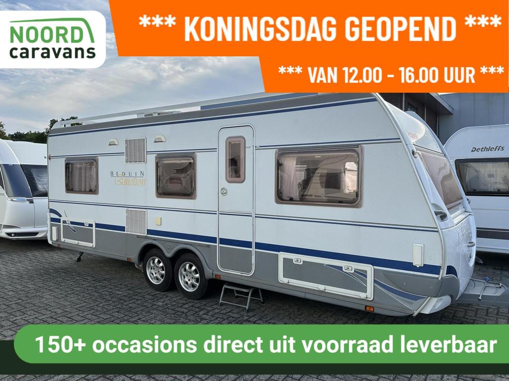 Dethleffs DB 610 BEDUIN - KONINGSDAG GEOPEND 12-16 UUR, Luifel, Rondzit, 7 tot 8 meter, Bedrijf