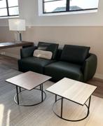 Leolux salontafelset Prismo hout keramiek, Ophalen, Rechthoekig, 50 tot 100 cm, Minder dan 50 cm