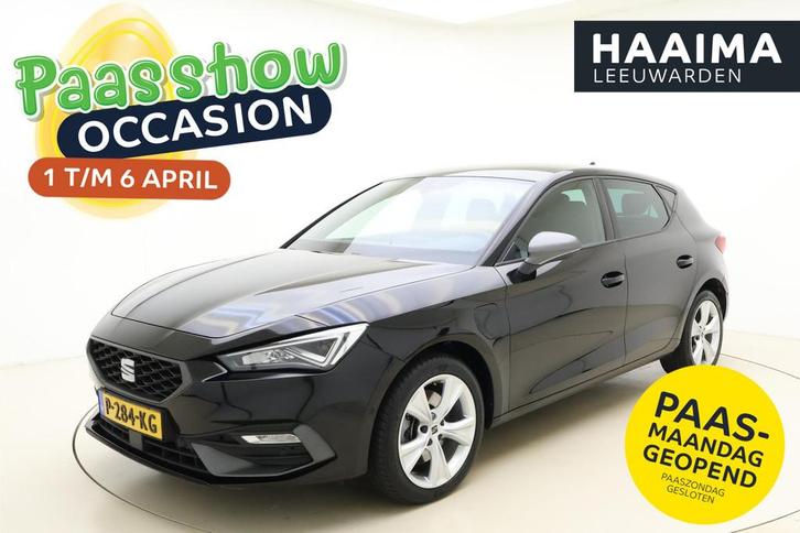 SEAT Leon 1.4 TSI eHybrid 204pk Automaat PHEV FR | Navigatie, Auto's, Seat, Bedrijf, Te koop, Leon, ABS, Achteruitrijcamera, Adaptive Cruise Control