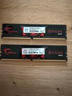 RAM geheugen 2 x 16 gb 2600 Mhz DDR 4, Computers en Software, DDR3, Ophalen of Verzenden, Zo goed als nieuw, Desktop