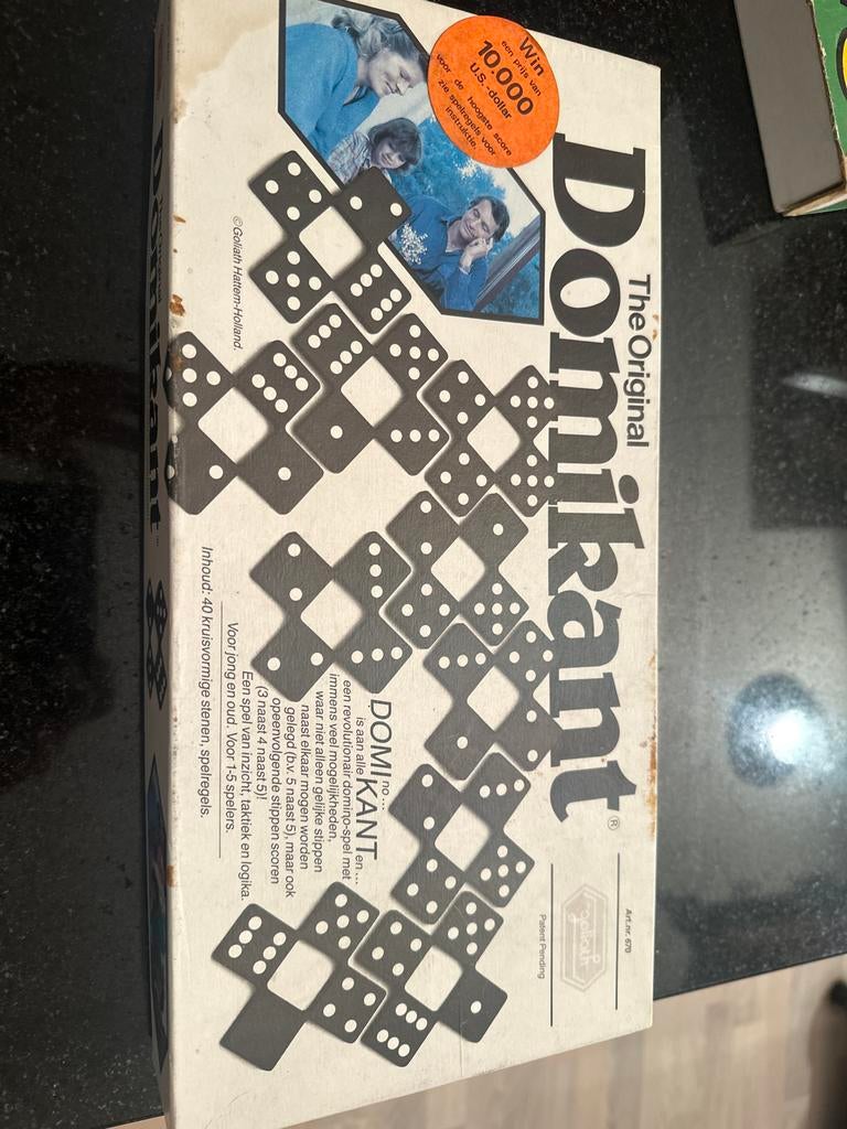Originele Domikant spel, Hobby en Vrije tijd, Een of twee spelers, Ophalen of Verzenden, Gebruikt, Reisspel