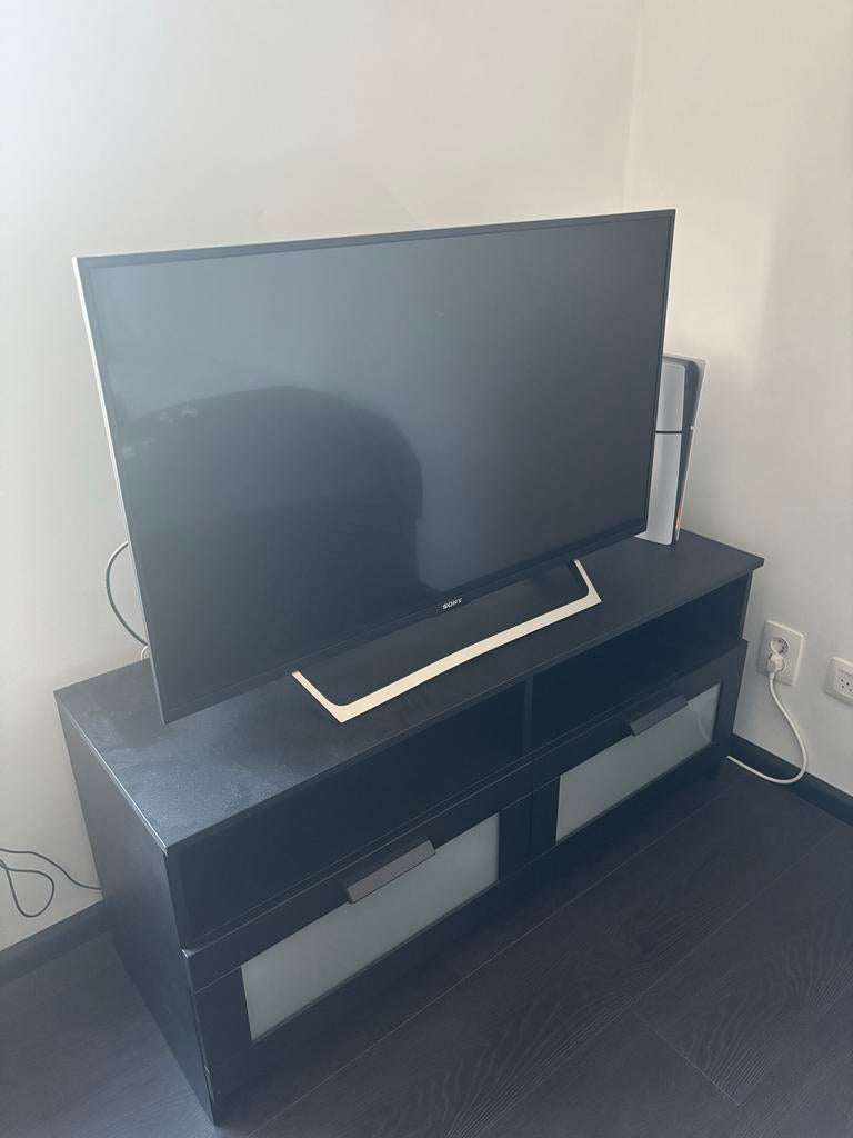 IKEA Brimnes TV meubel zwart 120x41x53 cm, Huis en Inrichting, Kasten | Televisiemeubels, Overige materialen, Gebruikt, 100 tot 150 cm
