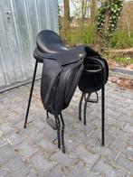 Jorge canaves vries diamond dressuur zadel 17.5/34 zwart, Dieren en Toebehoren, Ophalen, Nieuw, Dressuur