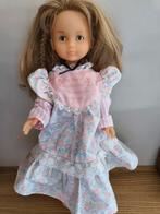 Prachtige Corolle Les Chéries pop - 33 cm (met vintage jurk!, Ophalen of Verzenden, Zo goed als nieuw, Pop