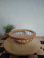 Boda Nova Fruitschaal Ulf Hanses - Hout en Metaal, Schaal, Rond, Ophalen of Verzenden, Zo goed als nieuw