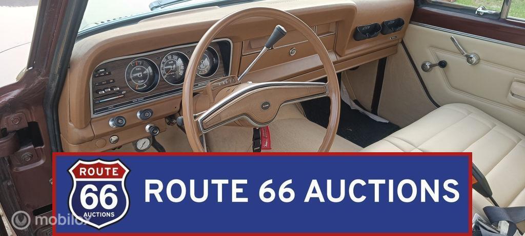 Jeep Wagoneer | 1976 | Route 66 Auctions, Auto's, Jeep, Overige carrosserieën, Zwart, Bedrijf