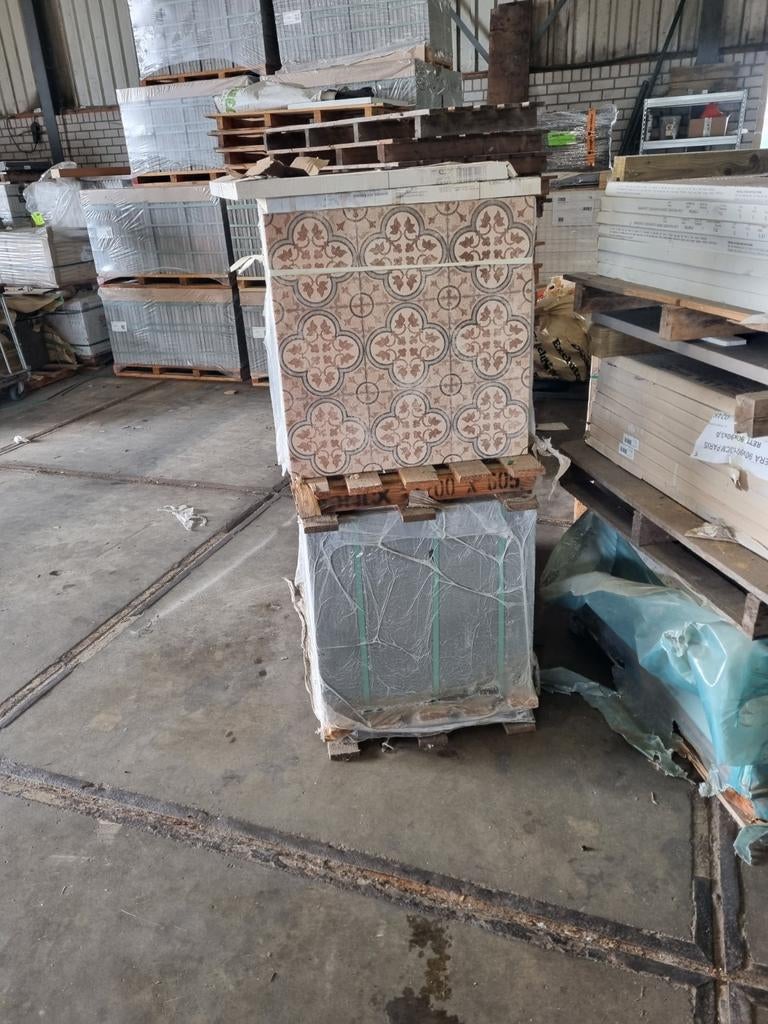 Tegels   60x60x3, Ophalen of Verzenden, Beton, Terrastegels