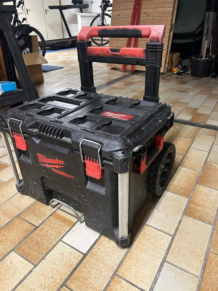 Milwaukee packout trolley, Ophalen of Verzenden, Gebruikt
