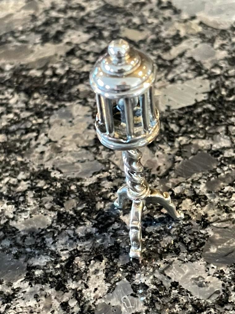 Zilveren Vogelkooi, Ophalen of Verzenden, Zilver