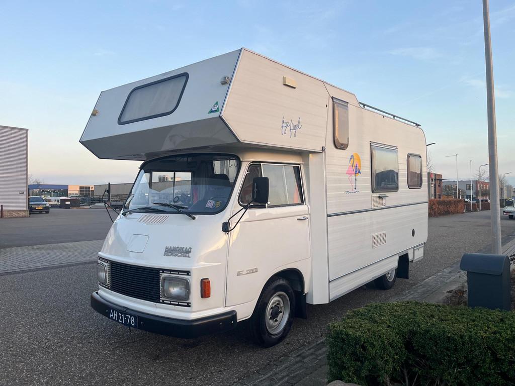 Hanomag-henschel F 20 kampeerauto frye fûgel | Belastingvri, Caravans en Kamperen, Campers, Overige merken, Alkoof, Ringverwarming