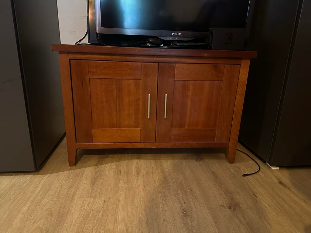 Tv kastje met 2 deurtjes, Ophalen, Gebruikt, 50 tot 100 cm, Minder dan 100 cm