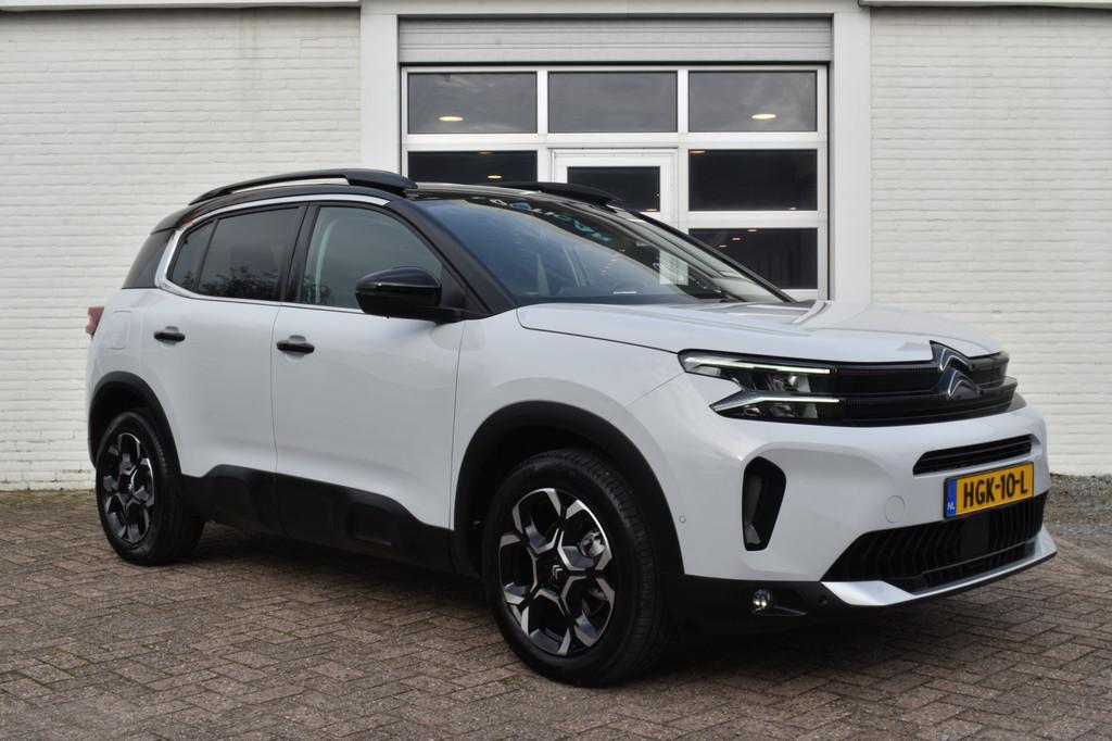 Citroën C5 Aircross Hybrid 136 DGS-6 Max Automaat | Navi |, Auto's, 1199 cc, C5 Aircross, Wit, Origineel Nederlands