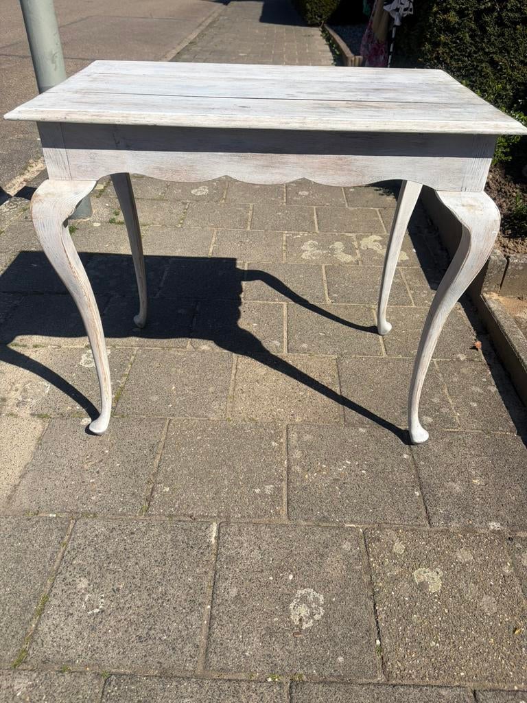 Brocante tafel, Huis en Inrichting, Ophalen, 50 tot 100 cm, Zo goed als nieuw, Minder dan 50 cm