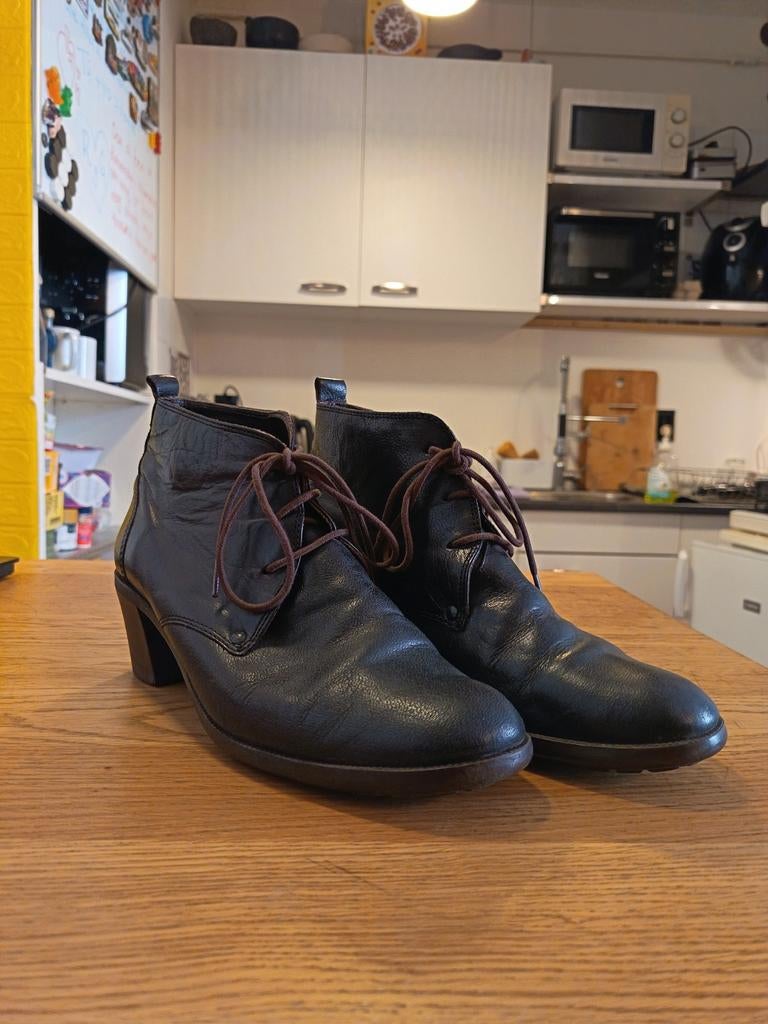 Camper enkellaarsjes maat 41, Zwart, Lage of Enkellaarzen, Camper, Ophalen of Verzenden