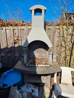 Betonnen buitenbarbecue met schoorsteen, Tuin en Terras, Ophalen, Gebruikt, Onbekend, Met accessoires
