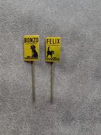 Speldjes Felix en Bonzo, Verzamelen, Ophalen of Verzenden, Gebruikt