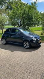 Fiat 500 Twinair Turbo 80pk 2015 Zwart, 40 €/maand, Zwart, Origineel Nederlands, Handgeschakeld