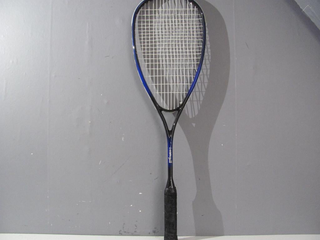 squashracket van INQ i never quit, Sport en Fitness, Squash, Ophalen of Verzenden, Zo goed als nieuw, Racket, Met hoes