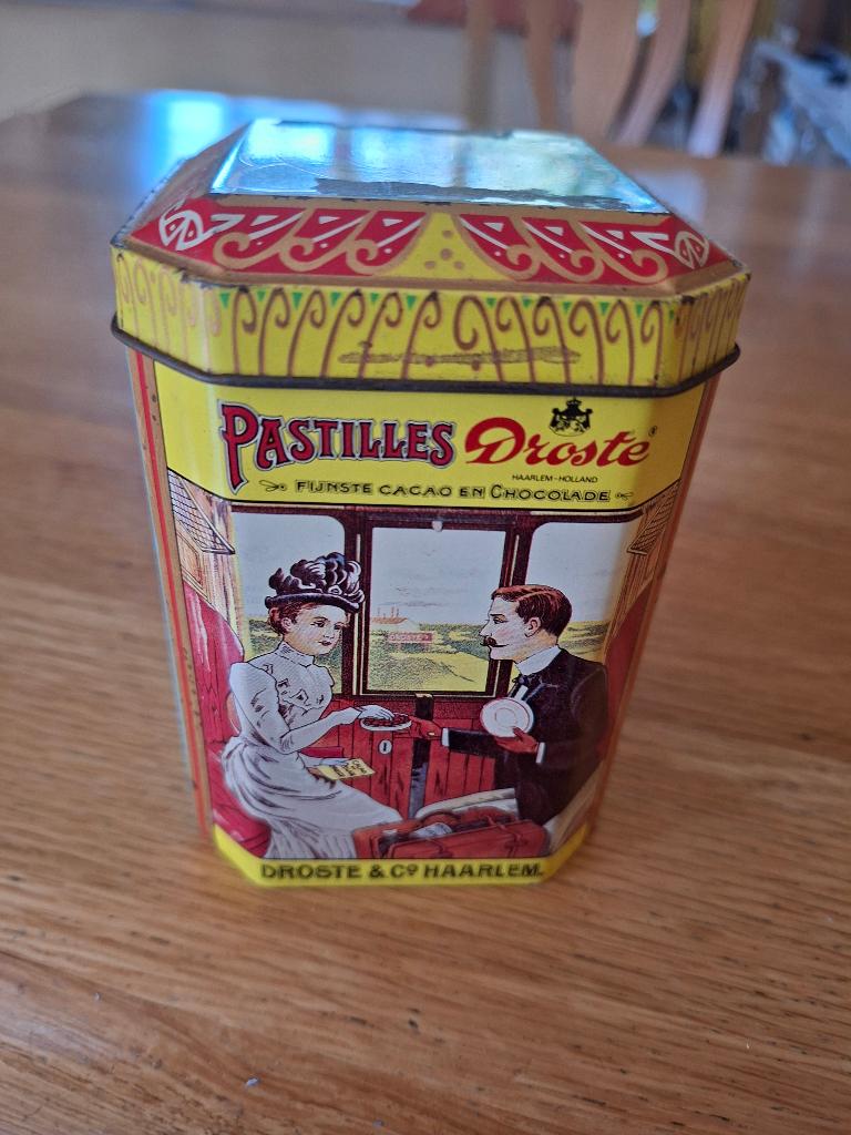 blikje Droste pastilles, Ophalen of Verzenden, Gebruikt, Overige, Droste