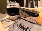 Shoei Neotec II systeemhelm  wit + SRL2 (maat S), Ophalen, Tweedehands, Systeemhelm, Shoei