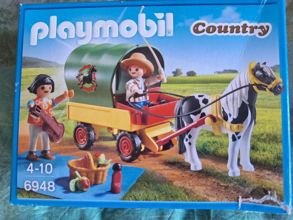 Playmobil Country Set 6948 - Paardenwagen, Ophalen of Verzenden