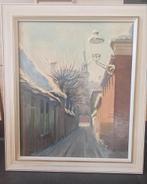 Schilderij R. Hoiting Harlingerweg 28 Franiker, Ophalen of Verzenden