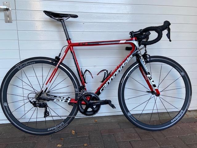 CANNONDALE supersix evo CARBON R7000 11 sp VISION team SL, 28 inch, Gebruikt, Carbon, Heren