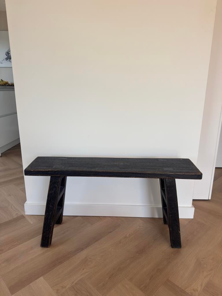 Decoratief bankje met oude look, Antiek en Kunst, Ophalen