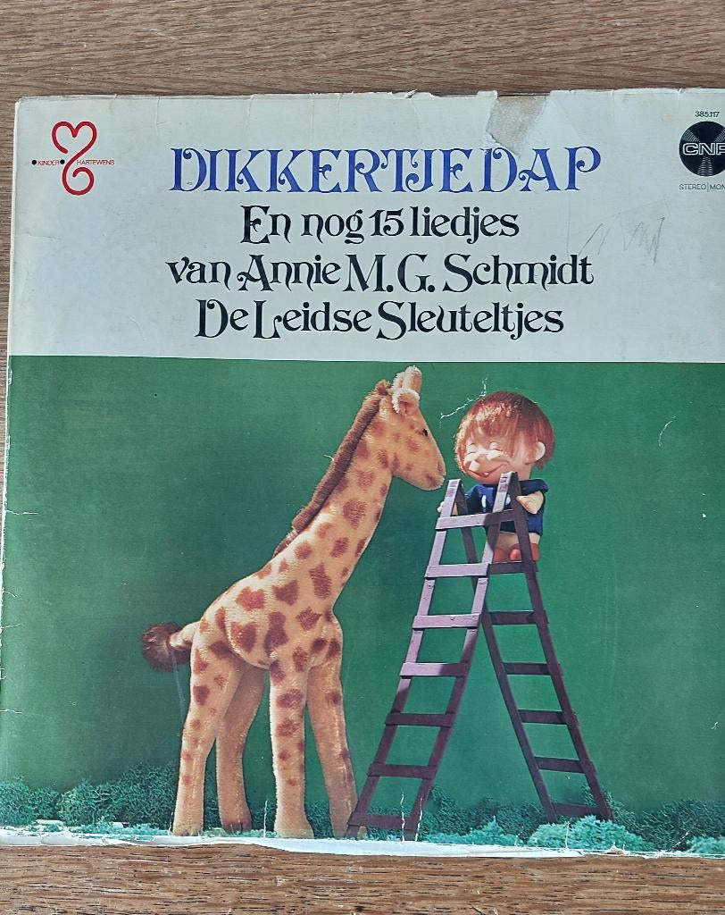 132304 LP Dikkertje Dap, Cd's en Dvd's, Vinyl | Kinderen en Jeugd, Ophalen of Verzenden, Gebruikt, 3 tot 5 jaar