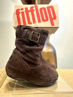 FitFlop suède korte instap laarsjes 37, Kleding | Dames, Schoenen, Bruin, Lage of Enkellaarzen, Ophalen of Verzenden, Zo goed als nieuw