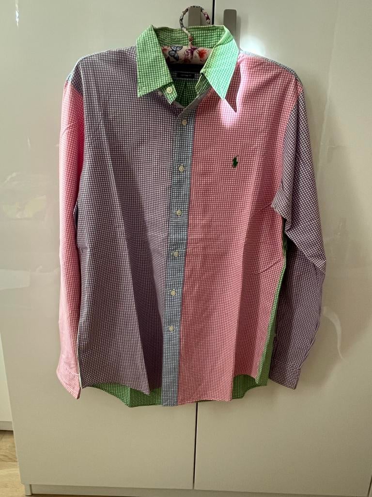 Ralph Lauren overhemd Custom Fit, Overige kleuren, Ophalen of Verzenden, Polo Ralph Lauren, Overige halswijdtes