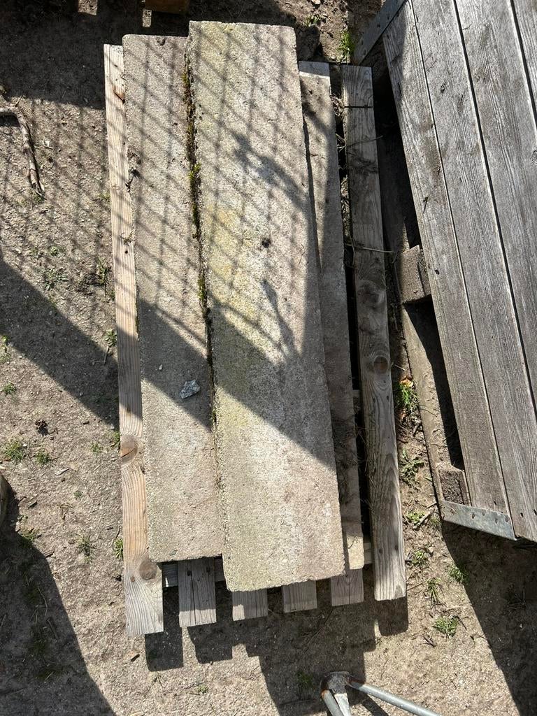 Tegel banden, Ophalen of Verzenden, Zo goed als nieuw, Minder dan 5 m², Beton