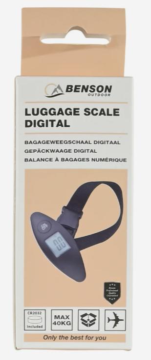 Bagageweegschaal koffer (40kg) - nieuw, Hard kunststof, Nieuw, Minder dan 50 cm, Ophalen of Verzenden