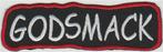 Godsmack stoffen opstrijk patch embleem #2, Ophalen of Verzenden, Nieuw, Kleding