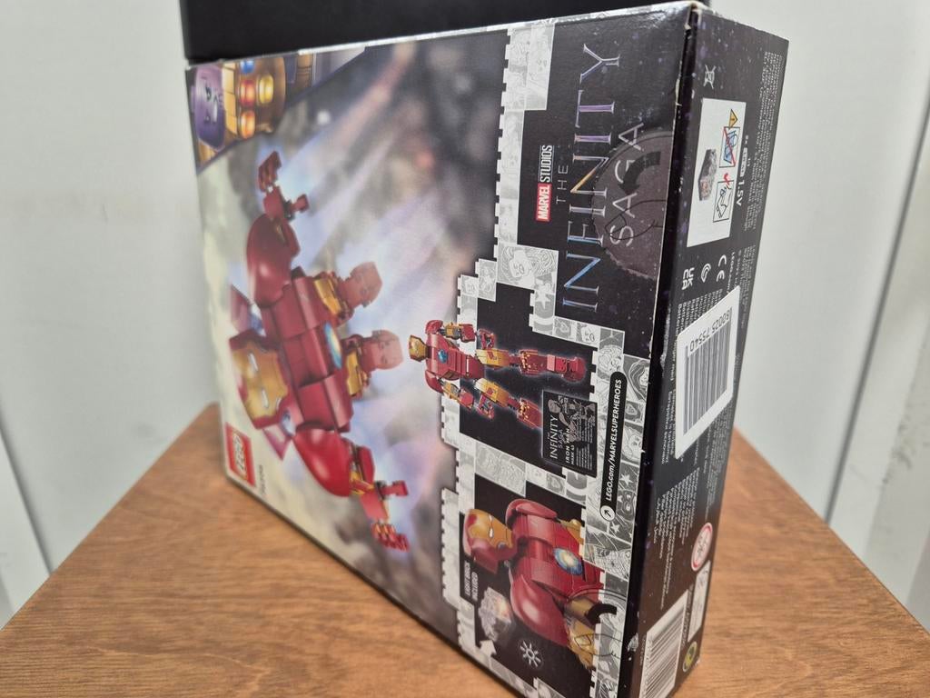 Nieuwe LEGO Iron Man Figuur 76206 Marvel Infinity Saga, Ophalen, Nieuw, Complete set, Lego