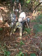 Slijpsteen oud antiek kattekop oud mestpomp, Ophalen