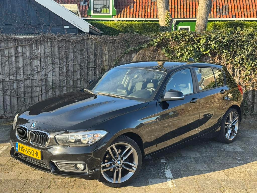 BMW 1-Serie 118i automaat - M-pakket - Origineel Nederlands, Zwart, Origineel Nederlands, Bedrijf, 650 kg