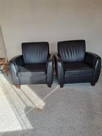 2 Henders en Hazel fauteuils, Ophalen, Gebruikt, Leer
