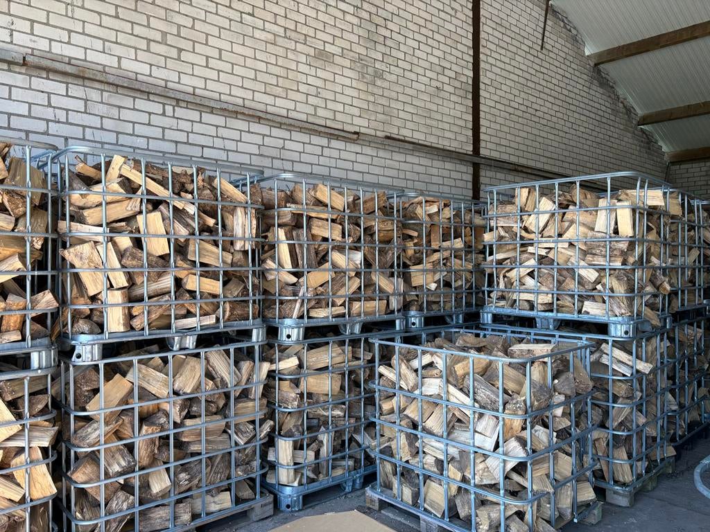 Haardhout Populier - 2 jaar gedroogd, professioneel gekloofd, Tuin en Terras, Haardhout, 6 m³ of meer, Ophalen, Overige houtsoorten