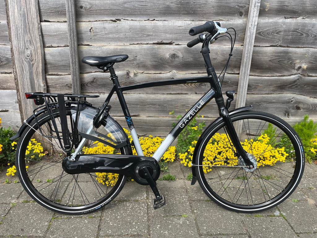 Gazelle Chamonix comfort C7, Ophalen, Versnellingen, Zo goed als nieuw, 57 tot 61 cm