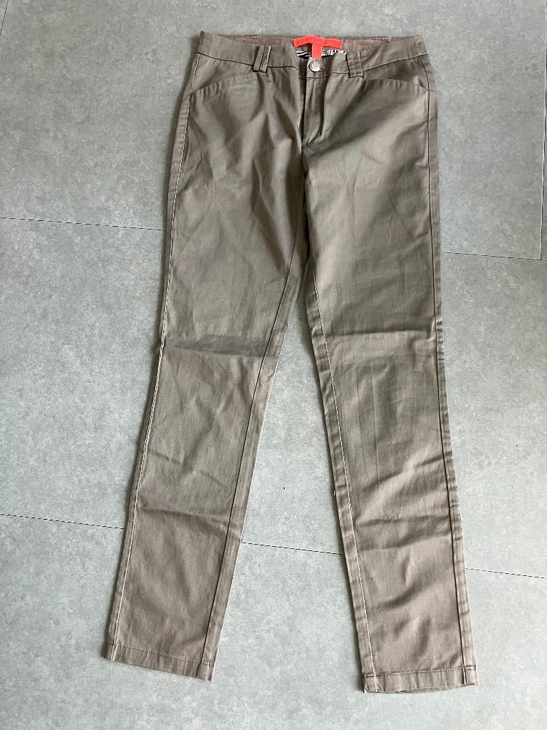 Mango broek, maat 38, Kleding | Dames, Maat 38/40 (M), Mango, Beige, Ophalen of Verzenden