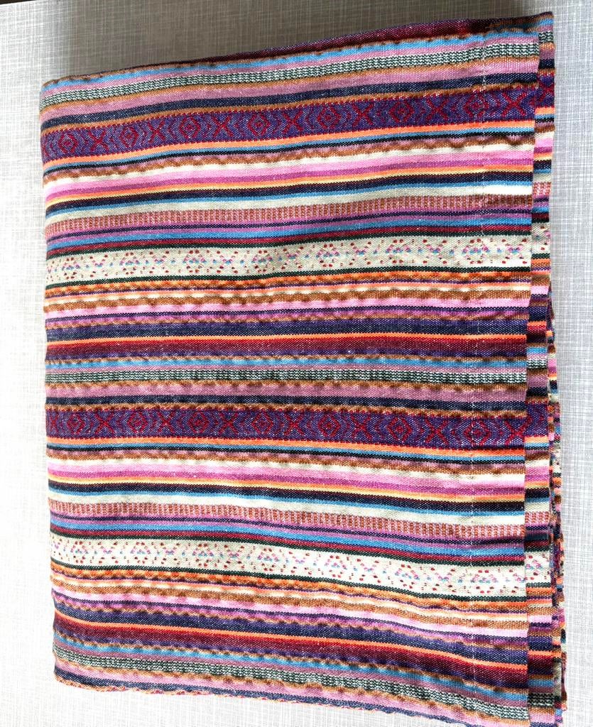 Tafelkleed gestreept diverse kleuren 125 x 225 cm, Ophalen of Verzenden, Zo goed als nieuw