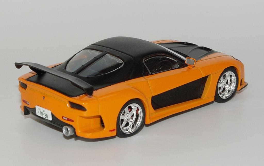 Mazda RX-7 FD 1995 SCHAAL 1/43 FAST & FURIOUS # 21, Hobby en Vrije tijd, Modelauto's | 1:43, Verzenden, Nieuw, Auto, Overige merken