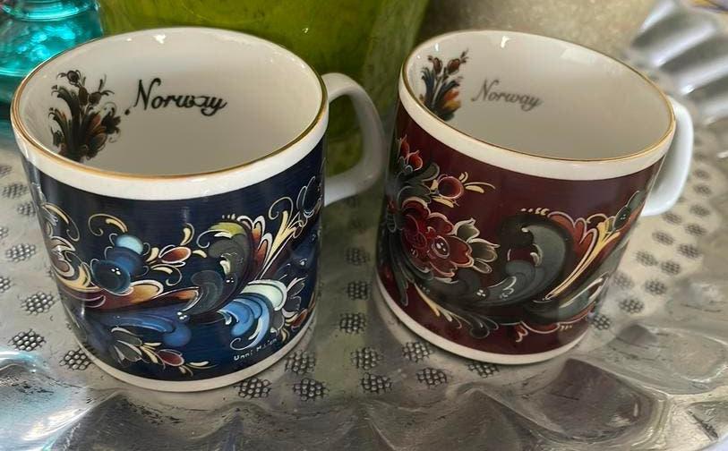 Bekers Norway mokken, Antiek en Kunst, Ophalen of Verzenden