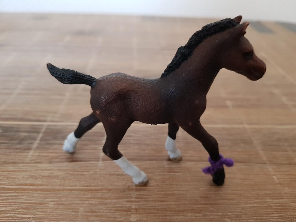 Schleich 13762 Arabier veulen paard, Ophalen of Verzenden, Zo goed als nieuw